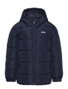 Puffer Jacket Fôret Jakke Navy BOSS