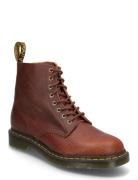 1460 Pascal Cashew Ambassador Støvletter Med Snøring Brown Dr. Martens