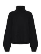 Alphagz Rollneck Noos Tops Knitwear Turtleneck Black Gestuz