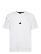 M Z.n.e. Tee Tops T-shirts Short-sleeved White Adidas Sportswear