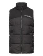 Jjmoon Bodywarmer Stand Collar Jnr Fôret Vest Black Jack & J S