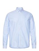 Konrad Oxford Shirt Tops Shirts Casual Blue Les Deux