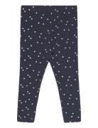 Nmfvivian Glitter Legging Bottoms Leggings Navy Name It