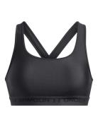 Crossback Mid Bra Sport Bras & Tops Sports Bras - All Black Under Armo...