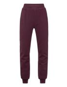 Trousers Fleece Bottoms Sweatpants Burgundy Lindex