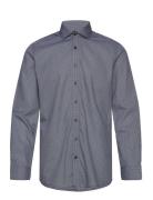 Bs Dwight Modern Fit Shirt Tops Shirts Business Navy Bruun & Stengade