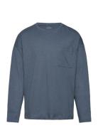 Nkmvebbe Ls Rlx Top Tops Sweat-shirts & Hoodies Sweat-shirts Blue Name...