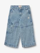 Trousers Noppo Bottoms Blue Wheat