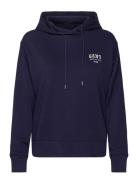 Small Graphic Hoodie Tops Sweat-shirts & Hoodies Hoodies Navy GANT