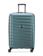 Shadow 5.0 75 Cm Trolley Case Bags Suitcases Green DELSEY PARIS