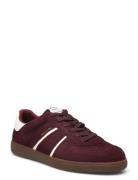 Women Lace-Up Lave Sneakers Burgundy Tamaris