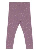 Nmfvivian Glitter Legging Bottoms Leggings Pink Name It