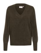 Kamerana Pullover Tops Knitwear Jumpers Brown Kaffe