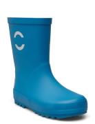 Wellies Solid Shoes Rubberboots High Rubberboots Blue Mikk-line