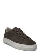 Slhdavid Chunky Suede Sneaker Noos Lave Sneakers Green Selected Homme