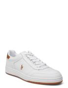 Court Sport Leather Sneaker Lave Sneakers White Polo Ralph Lauren