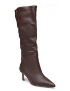 Lavan Boots Høye Støvletter Brown Steve Madden