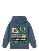 Nkmsince Minecraft Nreg Sweat Wh Bru Bfu Tops Sweat-shirts & Hoodies H...