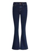 Raval 16 Bottoms Trousers Flared Blue Lois Jeans