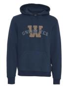 Sweatshirt Tops Sweat-shirts & Hoodies Hoodies Navy Blend