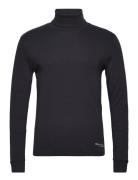 T-Shirts Long Sleeve Tops T-shirts Long-sleeved Black Marc O'Polo