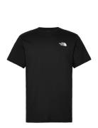 M Ss Box Nse Tee Sport T-shirts Short-sleeved Black The North Face