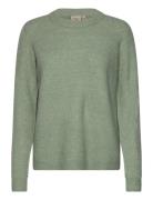 Frellis Pu 1 Tops Knitwear Jumpers Green Fransa