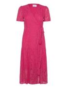 Briston Dress Knelang Kjole Pink Noella