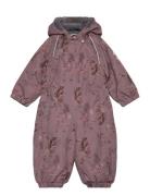 Polyester Baby Suit - Aop Floral Outerwear Coveralls Snow-ski Coverall...