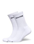 Regular Cut Socks 2-Pack Underwear Socks Regular Socks White Exani