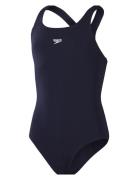 Womens Endurance+ Medalist Sport Swimsuits Navy Speedo