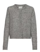 Linikapw Ca Tops Knitwear Cardigans Grey Part Two