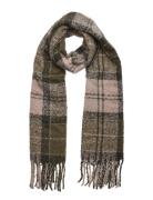 Barbour Saltburn Be/Sc Accessories Scarves Winter Scarves Green Barbou...