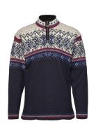 Vail Masc Sweater Tops Knitwear Turtlenecks Blue Dale Of Norway