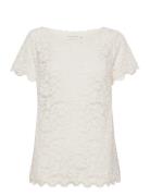 Full Lace T-Shirt Tops Blouses Short-sleeved Rosemunde