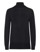 Charlenebbroll Neck Knit Tops Knitwear Turtleneck Black Bruuns Bazaar