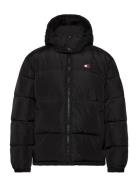 Tjm Alaska Puffer Ext Fôret Jakke Black Tommy Jeans