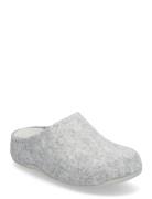 Shuv E01 Cushy Felt Clog Slippers Slippers Tøfler Grey FitFlop