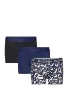 Core Boxer 3P Night & Underwear Underwear Underpants Blue Björn Borg