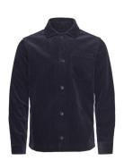 Layton Corduroy Overshirt Tops Overshirts Navy Les Deux