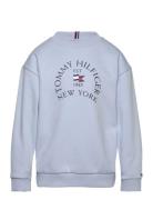 Nautical Arch Print Fleece Cn Tops Sweat-shirts & Hoodies Sweat-shirts...