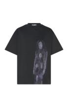 Rene Holm T-Shirt Tops T-shirts & Tops Short-sleeved Black Hosbjerg