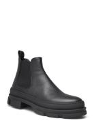 Cph735M Vitello Black Støvletter Chelsea Boot Black Copenhagen Studios