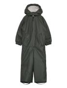 Naro Rain Suit Outerwear Coveralls Snow-ski Coveralls & Sets Green Lie...