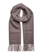 Fringes Two T S Scarf 40X200 Accessories Scarves Winter Scarves Beige ...