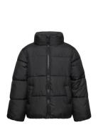 Puffer Jacket Fôret Jakke Black Tom Tailor