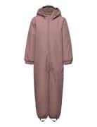 Snow Suit Solid Outerwear Coveralls Snow-ski Coveralls & Sets Pink Mik...