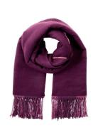 Cape Doubleface Colorblock Accessories Scarves Winter Scarves Burgundy...