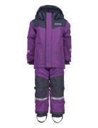 Skare Kids Set Sport Coveralls Snow-ski Coveralls & Sets Purple Didrik...