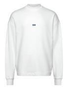 Nedro Tops Sweat-shirts & Hoodies Sweat-shirts White HUGO BLUE